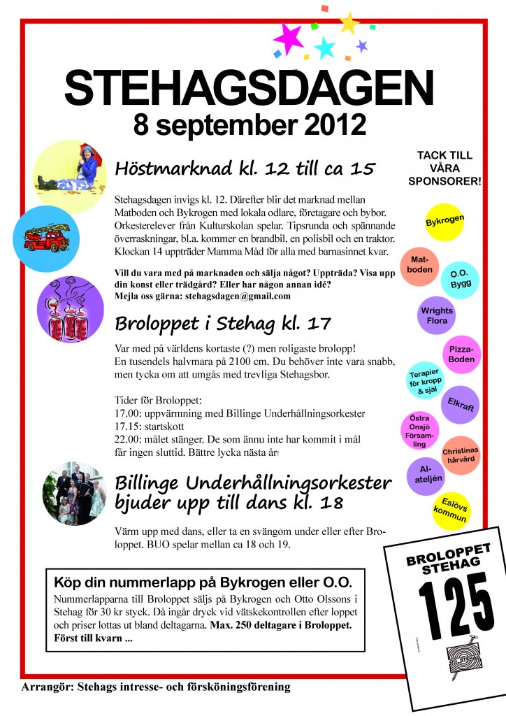 Stehagsdagen2012